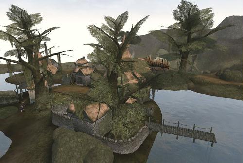 Vogelpespektie auf das Dorf Seyda neen Vogelpespektie auf das Dorf Seyda neen